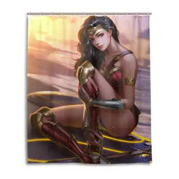 Movie Sexy Beauty Hero Wonder Woman Bath Shower Curtain
Movie Sexy Beauty Hero Wonder Woman Bath Shower Curtain
