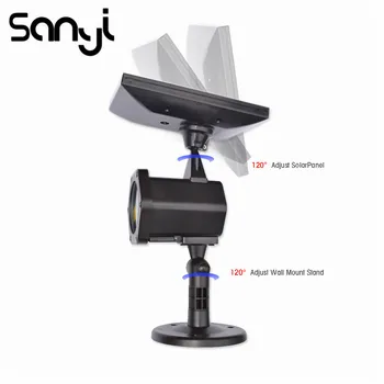 Sanyi LED Laser Projector Lamps Waterproof Solar Lawn Light Powered Ground Light Round Base Laser Fariy Light Projection
Sanyi LED Laser Projector Lamps Waterproof Solar Lawn Light Powered Ground Light Round Base Laser Fariy Light Projection