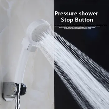 Portable One button water stop switch booster Shower Head Supercharged Mode Water Pressure Stop Button Booster chuveiro #4JY26
Portable One button water stop switch booster Shower Head Supercharged Mode Water Pressure Stop Button Booster chuveiro #4JY26