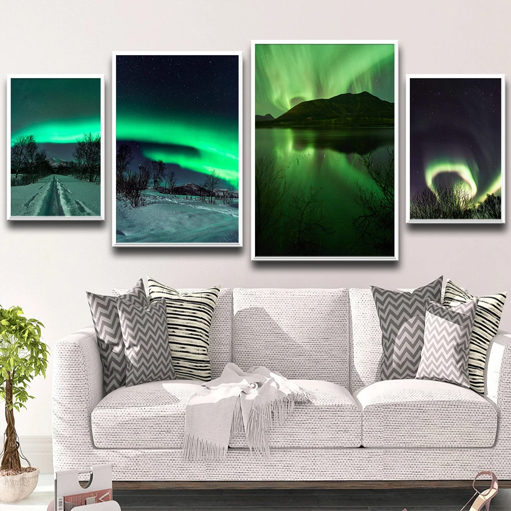 Abstract Aurora Landscape Canvas Painting Posters And Prints Wall Picture For Living Room Decor Picturs On The Wall
Abstract Aurora Landscape Canvas Painting Posters And Prints Wall Picture For Living Room Decor Picturs On The Wall