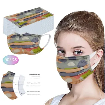 50 Pcs Disposable Mask For Face Print Non-Woven 3 Layer Face Masks For Germ Protection For Adults Soft Mascarillas Flag Bandana
50 Pcs Disposable Mask For Face Print Non-Woven 3 Layer Face Masks For Germ Protection For Adults Soft Mascarillas Flag Bandana