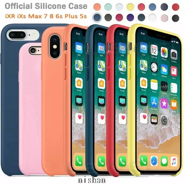 Luxury Silicone Case For iphone 6S 6 Plus 8 7 11 Pro X XS MAX XR Case on Apple iphone 7 8 plus X 10 Cover case Official Original
Luxury Silicone Case For iphone 6S 6 Plus 8 7 11 Pro X XS MAX XR Case on Apple iphone 7 8 plus X 10 Cover case Official Original