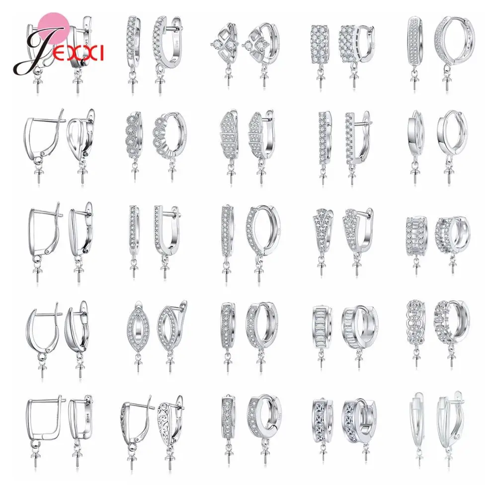 New Trendy Handmade Earrings Accessories Supplies 925 Sterling Silver Earring Clasps For DIY Fine Earrings Jewelry Making
New Trendy Handmade Earrings Accessories Supplies 925 Sterling Silver Earring Clasps For DIY Fine Earrings Jewelry Making