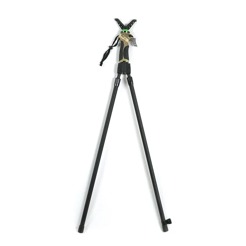 One Handle Control Telescopic Shooting Stick Adjustable Height V Shaped Rotating Yoke Trigger Tripod Professional Hunting Stick
One Handle Control Telescopic Shooting Stick Adjustable Height V Shaped Rotating Yoke Trigger Tripod Professional Hunting Stick