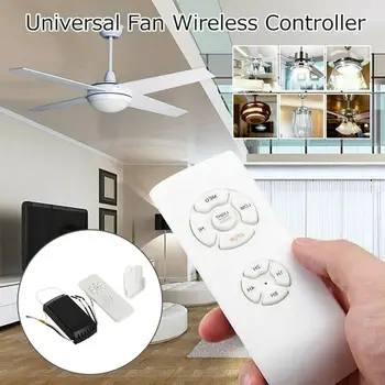 Fan Light Universal Controller Wireless Remote Control Speed Controller Adjusted Wind Speed Transmitter Receiver Universal
Fan Light Universal Controller Wireless Remote Control Speed Controller Adjusted Wind Speed Transmitter Receiver Universal