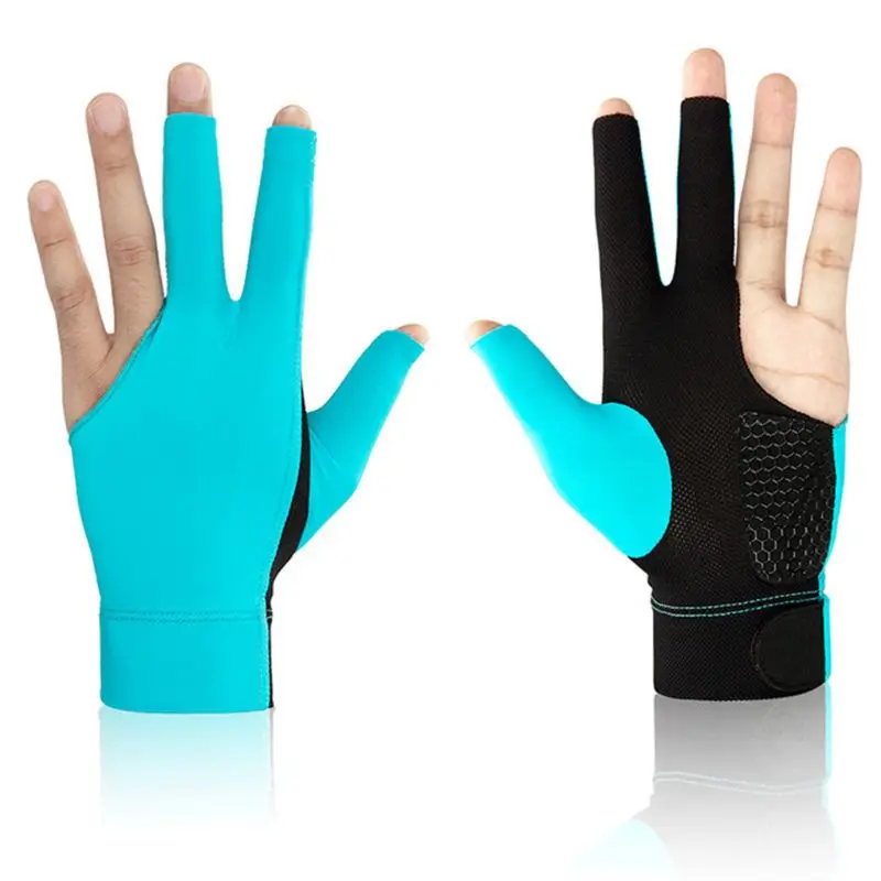 Lycra Anti Skid Three Finger Gloves Snooker Billiard Cue Glove Pool Left Hand High Elasticity for Unisex
Lycra Anti Skid Three Finger Gloves Snooker Billiard Cue Glove Pool Left Hand High Elasticity for Unisex