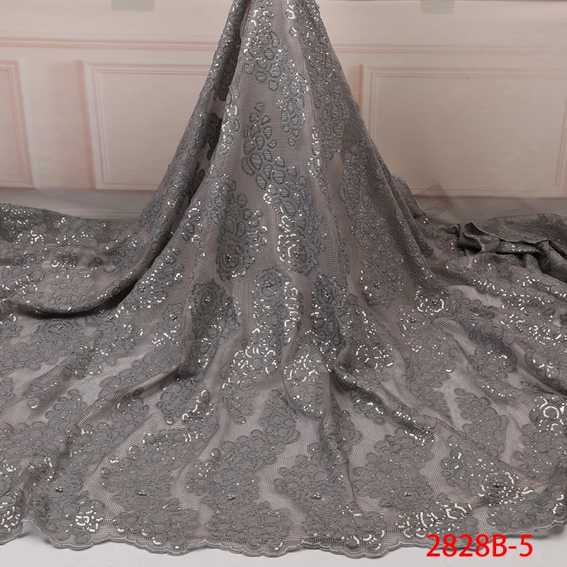 Hot Sale Nigerian Laces Fabrics Net Embroidered African Lace Fabric High Quality DubaiMesh Lace QF2828B-4
Hot Sale Nigerian Laces Fabrics Net Embroidered African Lace Fabric High Quality DubaiMesh Lace QF2828B-4