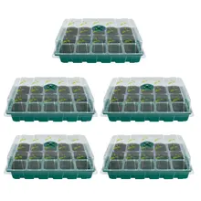 15/40 Hole Plastic Nursery Pots Planting Seed Tray Kit Plant Germination Box Humidity Adjustable Switch Garden Decor Accessories
15/40 Hole Plastic Nursery Pots Planting Seed Tray Kit Plant Germination Box Humidity Adjustable Switch Garden Decor Accessories