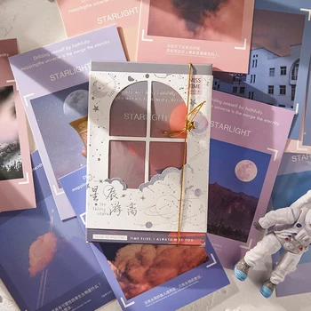 30 Pcs/Set Novelty Starlight Series Postcard DIY The Falling Stars Greeting Cards Message Card New Year Gift
30 Pcs/Set Novelty Starlight Series Postcard DIY The Falling Stars Greeting Cards Message Card New Year Gift