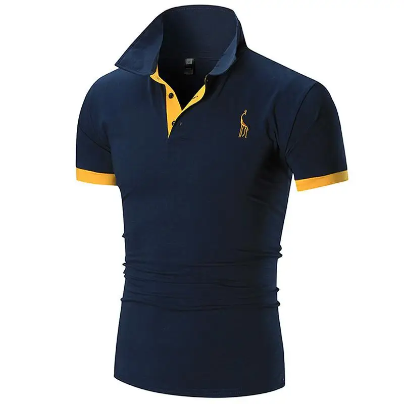 Mens Polo Shirt Brands 2019 Male Short Sleeve Fashion Casual Slim Deer Embroidery Printing Men Polo5XL
Mens Polo Shirt Brands 2019 Male Short Sleeve Fashion Casual Slim Deer Embroidery Printing Men Polo5XL