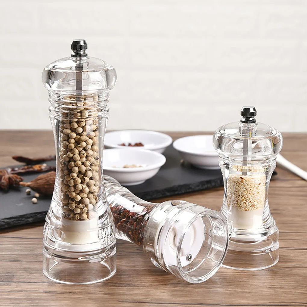 FenKicyen Acrylic Mill For Grinder Transparent Pepper Manual Crusher Ceramic Core Multifunctional Clear Mill Kitchen Tool 2019
FenKicyen Acrylic Mill For Grinder Transparent Pepper Manual Crusher Ceramic Core Multifunctional Clear Mill Kitchen Tool 2019
