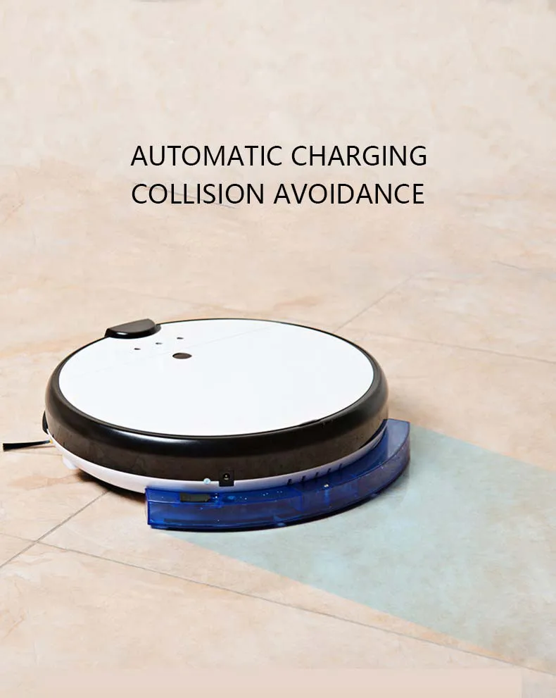 2200mAh Sweeping Robot Smart Home Fully Automatic Ultra-thin Mop Floor Vacuum Cleaner Automatic Refilling Machine 2 Hours
2200mAh Sweeping Robot Smart Home Fully Automatic Ultra-thin Mop Floor Vacuum Cleaner Automatic Refilling Machine 2 Hours
