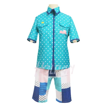 Female oriented games Anime A3! cosplay costume summer formation Rurikawa Yuki shirt skirt suit Halloween party summer dress
Female oriented games Anime A3! cosplay costume summer formation Rurikawa Yuki shirt skirt suit Halloween party summer dress