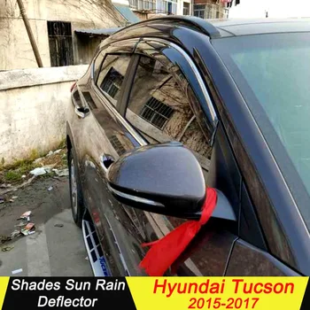 For Tucson Plastic Window Visor Vent Shades Sun Rain Deflector Guard For Hyundai Tucson Auto Accessories 4PCS/SET 2015 2016 2017 
For Tucson Plastic Window Visor Vent Shades Sun Rain Deflector Guard For Hyundai Tucson Auto Accessories 4PCS/SET 2015 2016 2017