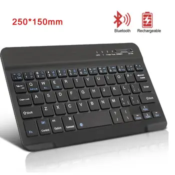 7/10'' Mini Wireless Keyboard Simple Bluetooth Keyboard for Tablet Laptop Phone Rechargeable Keyboard for Andriod IOS Windows
7/10'' Mini Wireless Keyboard Simple Bluetooth Keyboard for Tablet Laptop Phone Rechargeable Keyboard for Andriod IOS Windows
