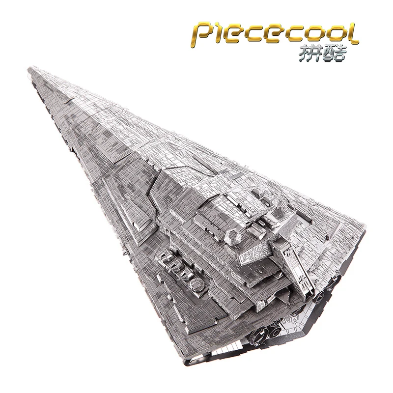 Piece cool 3D Metal Puzzle IMPERIAL STAR DESTROYER Model KITS Educational Puzzle 3D Model Gift jigsaw Toys For Children
Piece cool 3D Metal Puzzle IMPERIAL STAR DESTROYER Model KITS Educational Puzzle 3D Model Gift jigsaw Toys For Children