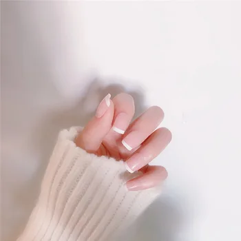 24pcs False Nail French for Women Realistic Fake Nail Full Cover Tips Short Full Cover Nude Color Artificial Nail with Glue
24pcs False Nail French for Women Realistic Fake Nail Full Cover Tips Short Full Cover Nude Color Artificial Nail with Glue