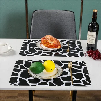PU Leather Heat Stain Resistant Place Mats For Dining Table, Non-Slip Coffee Table Mats Table Decoration
PU Leather Heat Stain Resistant Place Mats For Dining Table, Non-Slip Coffee Table Mats Table Decoration