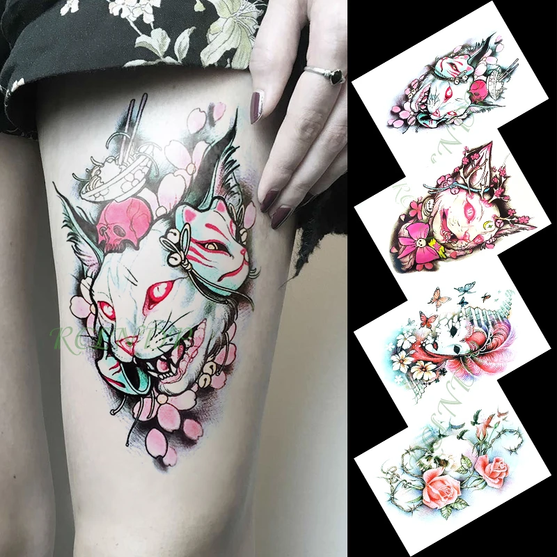Waterproof Temporary Tattoo Sticker magic cat skull color tatto flash tatoo fake tattoos for men women
Waterproof Temporary Tattoo Sticker magic cat skull color tatto flash tatoo fake tattoos for men women
