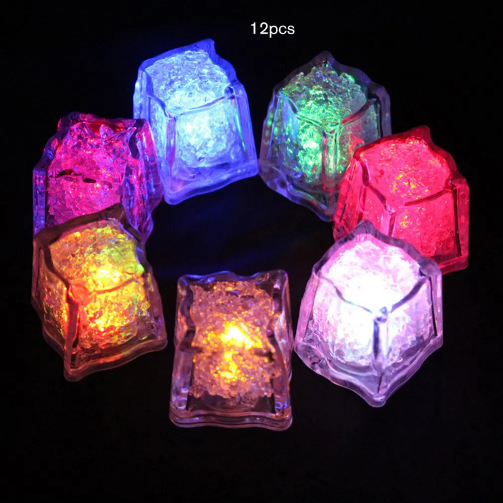 12pcs Party Decorative Led Ice Cube Light Multi-Color Liquid Sensor Ice Cube Light Led Glow Light Drinking Wine Wedding Sale
12pcs Party Decorative Led Ice Cube Light Multi-Color Liquid Sensor Ice Cube Light Led Glow Light Drinking Wine Wedding Sale