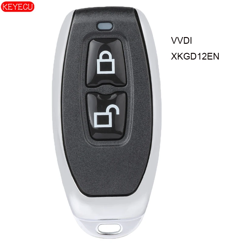 KEYECU XHORSE Garage Type Universal Remote Key Fob 2 Button for VVDI Key Tool, XKGD12EN
KEYECU XHORSE Garage Type Universal Remote Key Fob 2 Button for VVDI Key Tool, XKGD12EN
