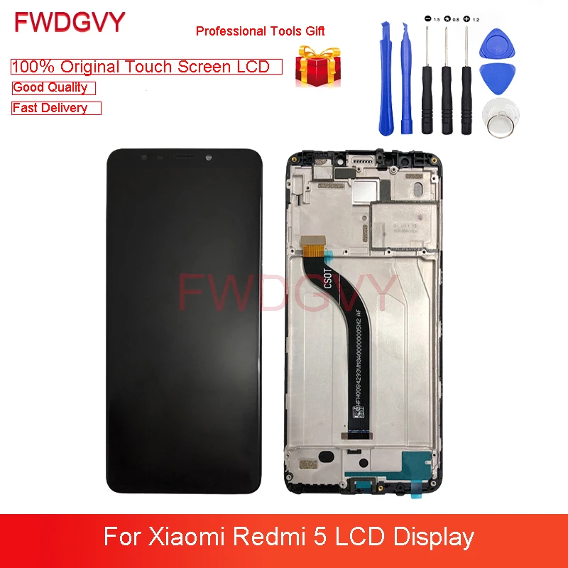 5.7 " Original For Xiaomi Redmi 5 LCD Display 10 Point Touch Screen Digitizer Assembly Sensor Repair Parts
5.7 " Original For Xiaomi Redmi 5 LCD Display 10 Point Touch Screen Digitizer Assembly Sensor Repair Parts