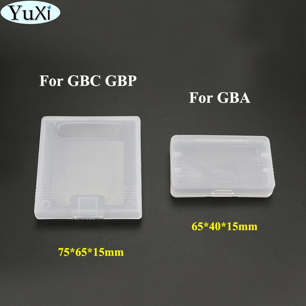 YuXi 50pcs clear plastic cases for Nintendo for gameboy Advance for GBA SP for GBC for GBM Games Card Cartridge box
YuXi 50pcs clear plastic cases for Nintendo for gameboy Advance for GBA SP for GBC for GBM Games Card Cartridge box