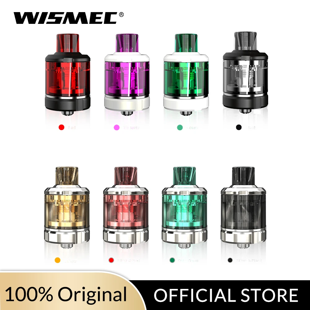Оригинальный испаритель Wismec Amor NSE емкость 3 мл для V80 и V200 бокс мод с 0.27ohm WS M катушка