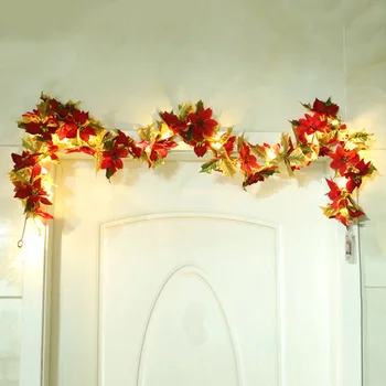 180cm Artificial Autumn Fall Rattan Garland Hanging Plant Home Party Decor Window Decoration Rattan Pine Leaves Floral
180cm Artificial Autumn Fall Rattan Garland Hanging Plant Home Party Decor Window Decoration Rattan Pine Leaves Floral