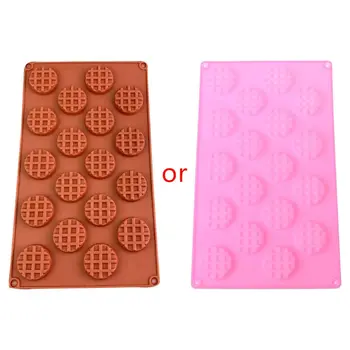 18 Cavity Silicone Waffle Mold Maker Cake Cookie Chocolate Pan Baking Mould Nonstick Bakeware Tool
18 Cavity Silicone Waffle Mold Maker Cake Cookie Chocolate Pan Baking Mould Nonstick Bakeware Tool