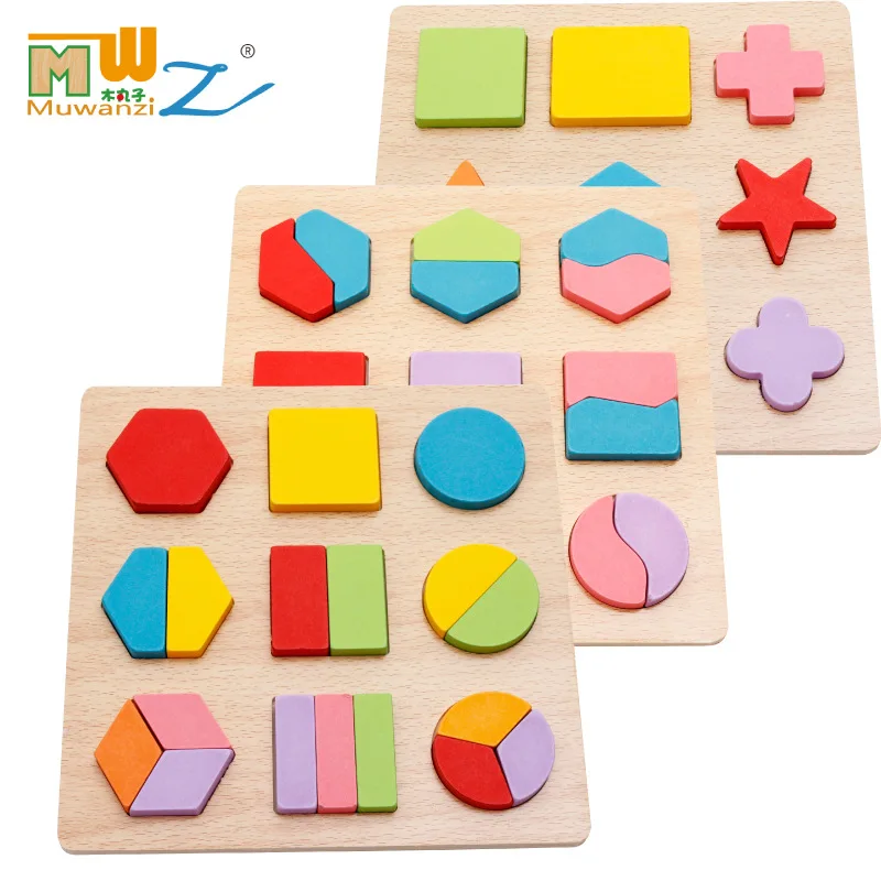 MWZ Wooden Shape Matching Early Education Montessori Jigsaw Puzzle Stereo Building Blocks Geometry Educational Toy
MWZ Wooden Shape Matching Early Education Montessori Jigsaw Puzzle Stereo Building Blocks Geometry Educational Toy