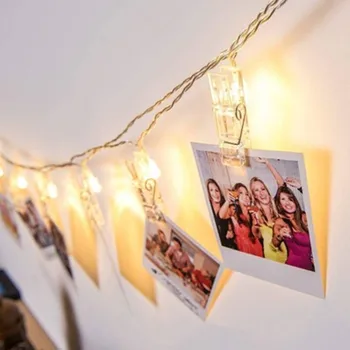 LED Card Picture Photo Clips Pegs Bright String Light Wedding Party Valentine's Day Decoration
LED Card Picture Photo Clips Pegs Bright String Light Wedding Party Valentine's Day Decoration