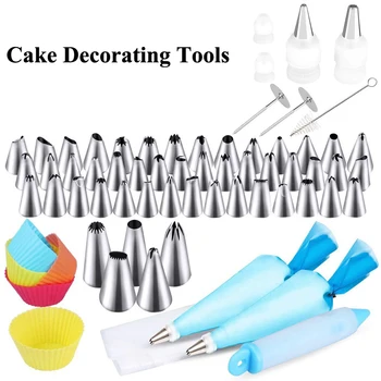 SHENHONG Cake Decorating Sets Confectionery Dessert Baking Tools Scraper Cream Bag Pastry Nozzles Converter Icing Piping Tips 
SHENHONG Cake Decorating Sets Confectionery Dessert Baking Tools Scraper Cream Bag Pastry Nozzles Converter Icing Piping Tips