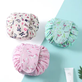 Portable Folding Drawstring Magic Cosmetic Bag Large Capacity Lazy Travel Storage Bag Wash Storage Bag Waterproof Cosmetic Bag
Portable Folding Drawstring Magic Cosmetic Bag Large Capacity Lazy Travel Storage Bag Wash Storage Bag Waterproof Cosmetic Bag