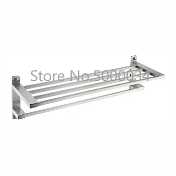 Hotel Wall Hanging Rustproof Towel Rail Bathroom Stainless Steel Rack Shelf 
Hotel Wall Hanging Rustproof Towel Rail Bathroom Stainless Steel Rack Shelf