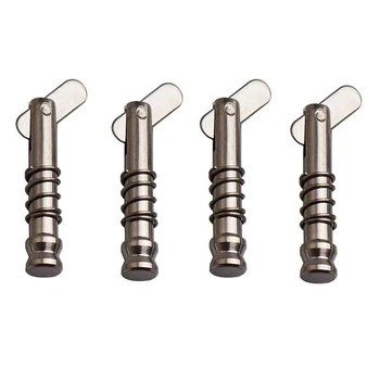 Quick Release Pin with Lifting Cam and Spring Double Ring Top Pin Marine Hardware All Parts Are Made of 316 Stainless Steel
Quick Release Pin with Lifting Cam and Spring Double Ring Top Pin Marine Hardware All Parts Are Made of 316 Stainless Steel
