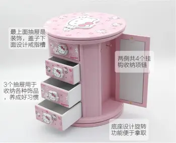 Select color and Style Jewelry box wooden princess European-style Korean child girl birthday gift
Select color and Style Jewelry box wooden princess European-style Korean child girl birthday gift