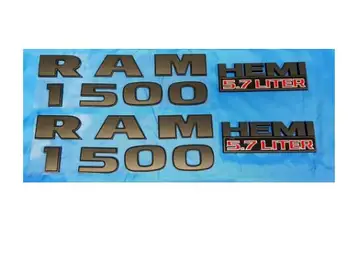 4PCS Matte Black fit for RAM 1500 Hemi 5.7 Letter Emblem Badge Tailgate NAMEPLATE
4PCS Matte Black fit for RAM 1500 Hemi 5.7 Letter Emblem Badge Tailgate NAMEPLATE