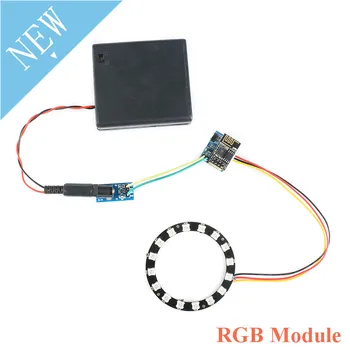 ESP8266 ESP-01 ESP-01S WS2812 RGB LED Light Module For Arduino ESP 01 Controller Adapter Module Electronic DIY Kit
ESP8266 ESP-01 ESP-01S WS2812 RGB LED Light Module For Arduino ESP 01 Controller Adapter Module Electronic DIY Kit