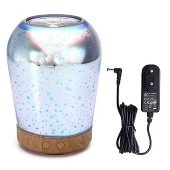 EU Plug 3D Essential Oil Diffuser,100ml Aromatherapy Ultrasonic Cool Mist Humidifier 3D Design Glass 7 Colorful Light Mode Funct
EU Plug 3D Essential Oil Diffuser,100ml Aromatherapy Ultrasonic Cool Mist Humidifier 3D Design Glass 7 Colorful Light Mode Funct