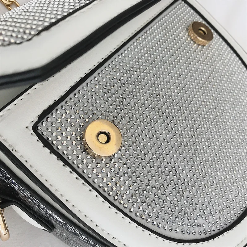 2019 New Style Debutante-Style Shell-Type Square Sling Bag Man-made Diamond Shiny Shoulder Oblique WOMEN'S Bag
2019 New Style Debutante-Style Shell-Type Square Sling Bag Man-made Diamond Shiny Shoulder Oblique WOMEN'S Bag