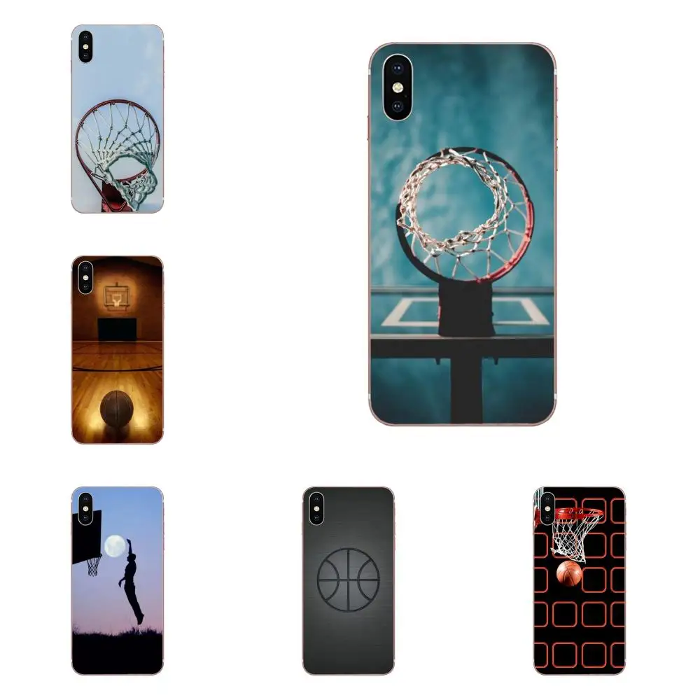 Черный баскетбольный корт Мягкий мобильный чехол для Xiao mi 3 4 4C 4i 5 5s 5X6 6X8 SE Pro Lite A1 Max