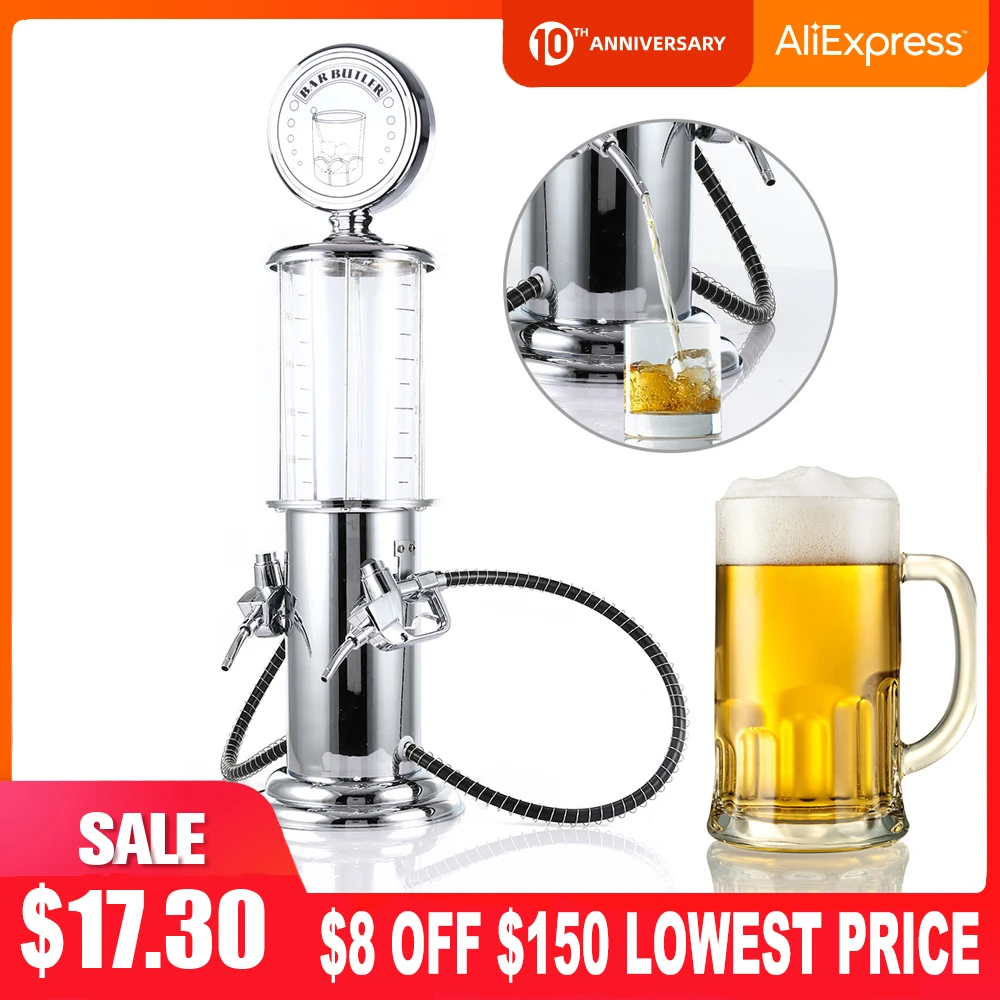 Mini Beer Dispenser Machine Drinking Vessels Double Gun Pump Transparent Layer Design Gas Station Bar Beer Kitchen Drinking Wine
Mini Beer Dispenser Machine Drinking Vessels Double Gun Pump Transparent Layer Design Gas Station Bar Beer Kitchen Drinking Wine