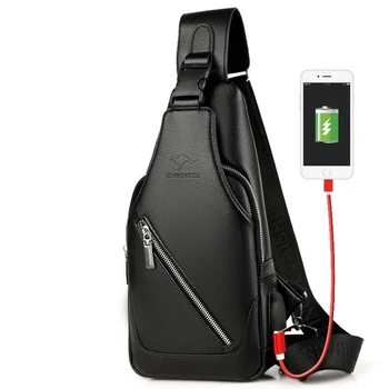 Men's Waterproof USB Oxford Crossbody Bag Anti-theft Shoulder Sling Bag Multifunction Short Travel Messenger Chest Pack For Male
Men's Waterproof USB Oxford Crossbody Bag Anti-theft Shoulder Sling Bag Multifunction Short Travel Messenger Chest Pack For Male