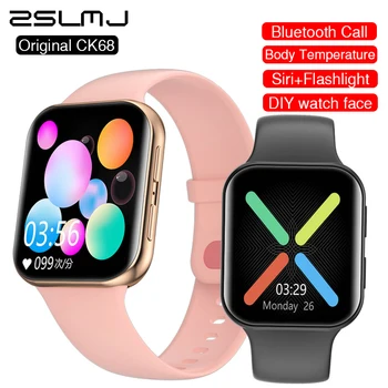1.54 inch Smart Watch Full Touch Screen Bluetooth Call Body Temperature Heart Rate Blood Pressure Sport Tracker Fitness Watch
1.54 inch Smart Watch Full Touch Screen Bluetooth Call Body Temperature Heart Rate Blood Pressure Sport Tracker Fitness Watch