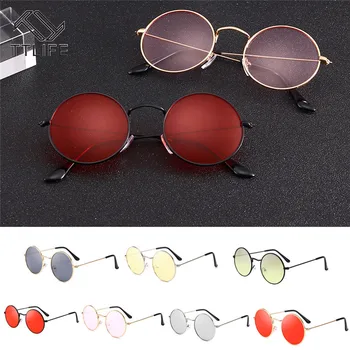 TTLIFE Metal Circular Sunglasses Women And Men Sunglass Fashion Marine Lenses Red Mirror Personality Round Sun Glasses Oculos
TTLIFE Metal Circular Sunglasses Women And Men Sunglass Fashion Marine Lenses Red Mirror Personality Round Sun Glasses Oculos