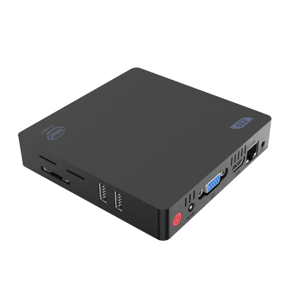 Z85 2G 64G Windows10 Mini PC Intel Atom x5-Z8350 Quad Core 1000M lan AC dual WiFi HD VGA display office computer win10 mini pc
Z85 2G 64G Windows10 Mini PC Intel Atom x5-Z8350 Quad Core 1000M lan AC dual WiFi HD VGA display office computer win10 mini pc