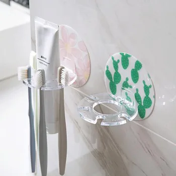 Portable Toothpaste Toothbrush Shaver Hanging Bathroom Storage Razor Rack Toothbrush Holder Wall-mounted Organizer Home Decor
Portable Toothpaste Toothbrush Shaver Hanging Bathroom Storage Razor Rack Toothbrush Holder Wall-mounted Organizer Home Decor