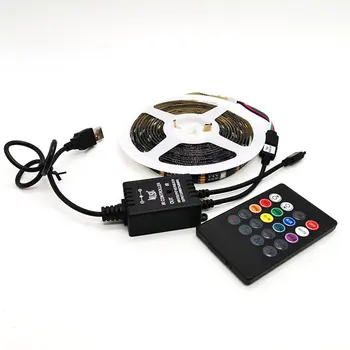 Music Sound Control LED Strip Light 5050 RGB 30LED 60LED/M Plastic Music Remote APP Control TV Backlight Flexible Light 1 set
Music Sound Control LED Strip Light 5050 RGB 30LED 60LED/M Plastic Music Remote APP Control TV Backlight Flexible Light 1 set