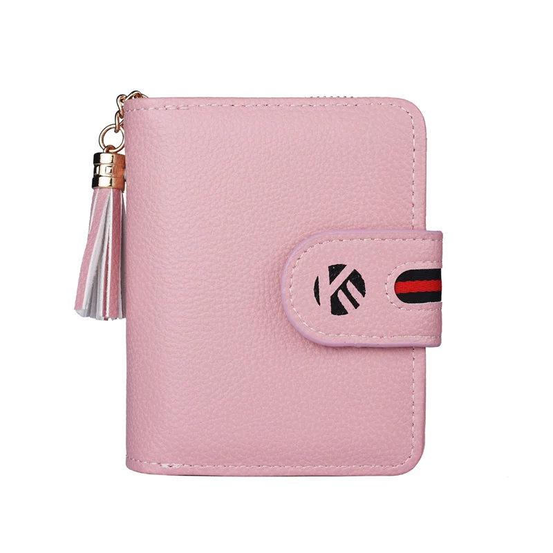 2020 European and American fashion women's short wallet new European-style multifunctional organ card package small purse tassel
2020 European and American fashion women's short wallet new European-style multifunctional organ card package small purse tassel